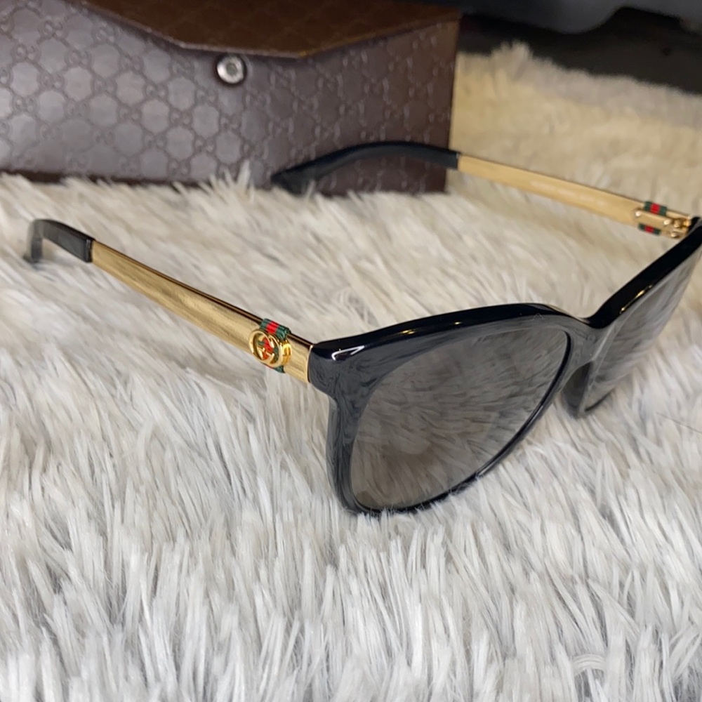 Gucci GG3784 Blk/Gold Sunglasses